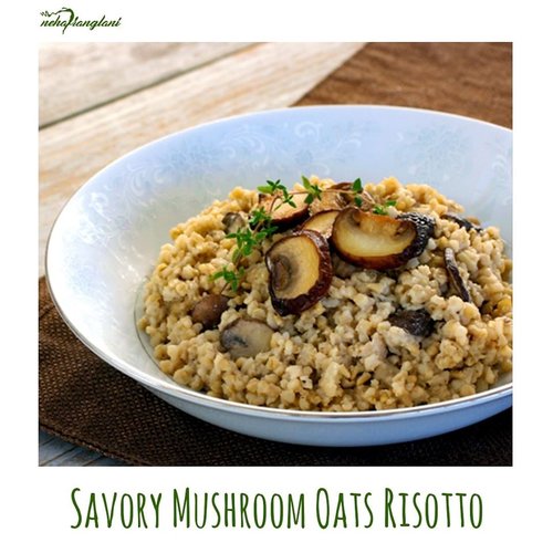 Savory Mushroon Rissotto
