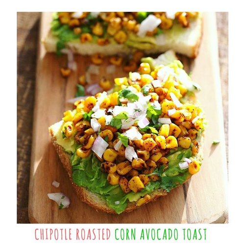 Vegan Chipotle Roasted Corn Avocado