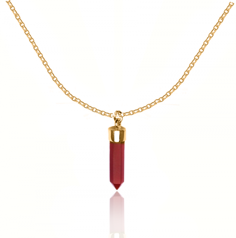 Energy Cornelian GP necklace CU