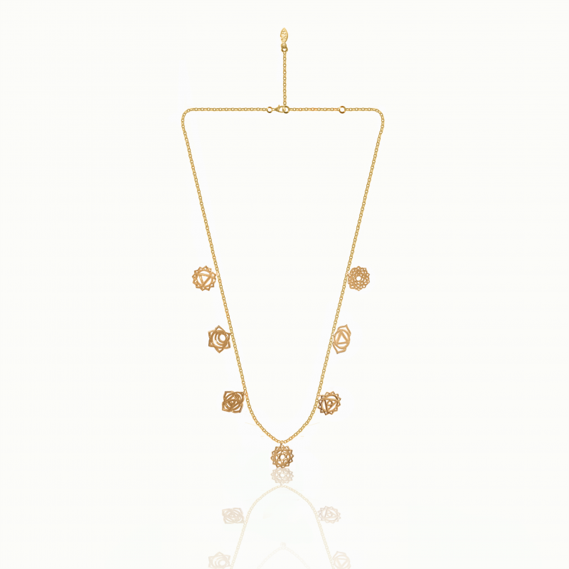 Full power 7 chakras necklace GP