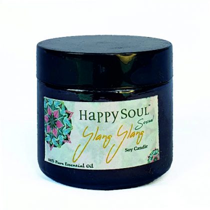 Happy Soul Sensual Ylang Ylang 100% Essential Oil Soy Candle