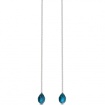 Karma Koncept Parallel Drop Earrings Indigo Drop S925 (1nos)