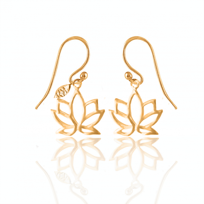 Karma Koncept Simplicity Earrings Lotus S925 GP(1nos)