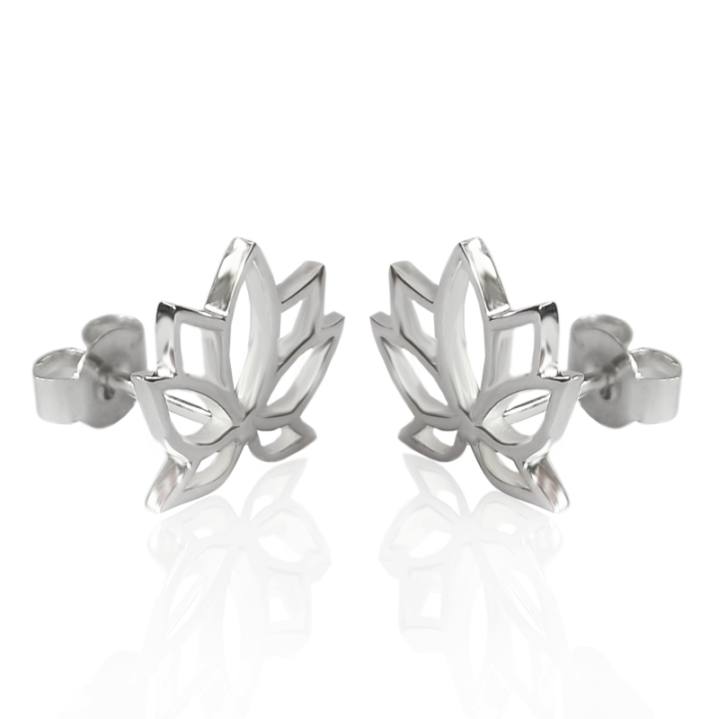 Karma Koncept Simplicity Studs Earrings Lotus S925 (1nos)