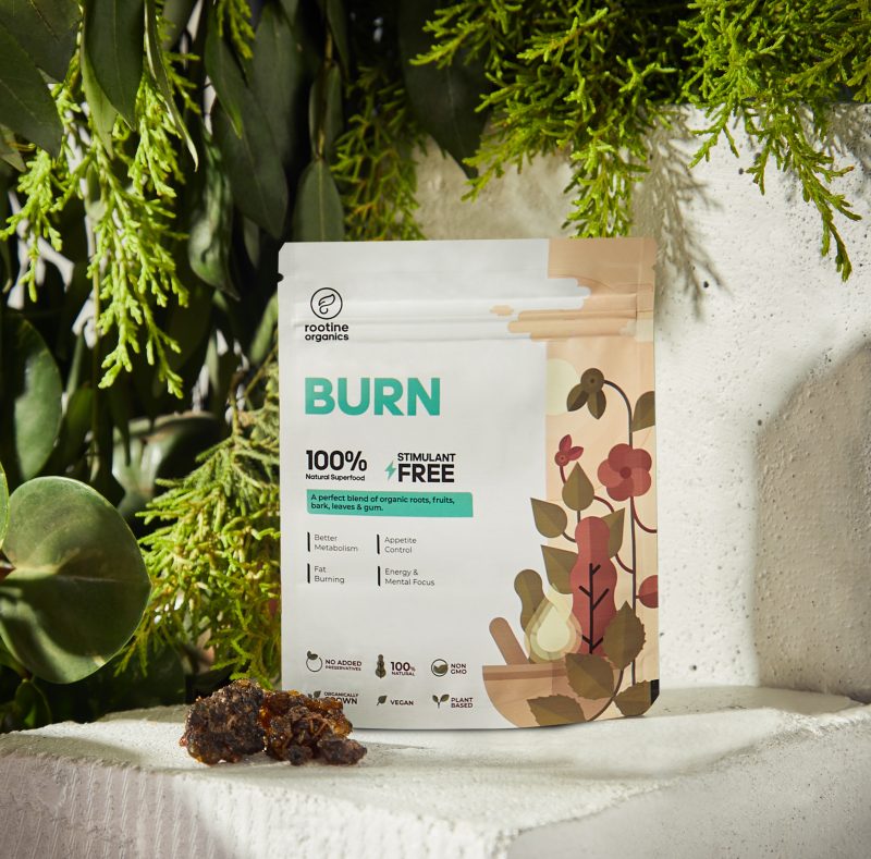 ROOTINE ORGANICS BURN ORGANIC PLANT EXTRACTS, SUPERFOOD