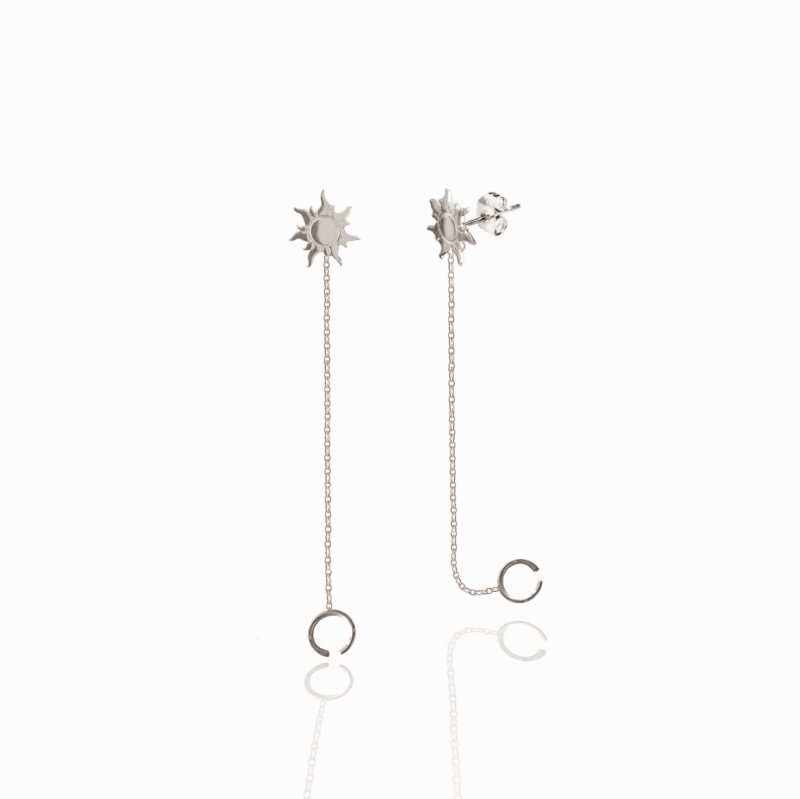 TIme Loop Sun Silver
