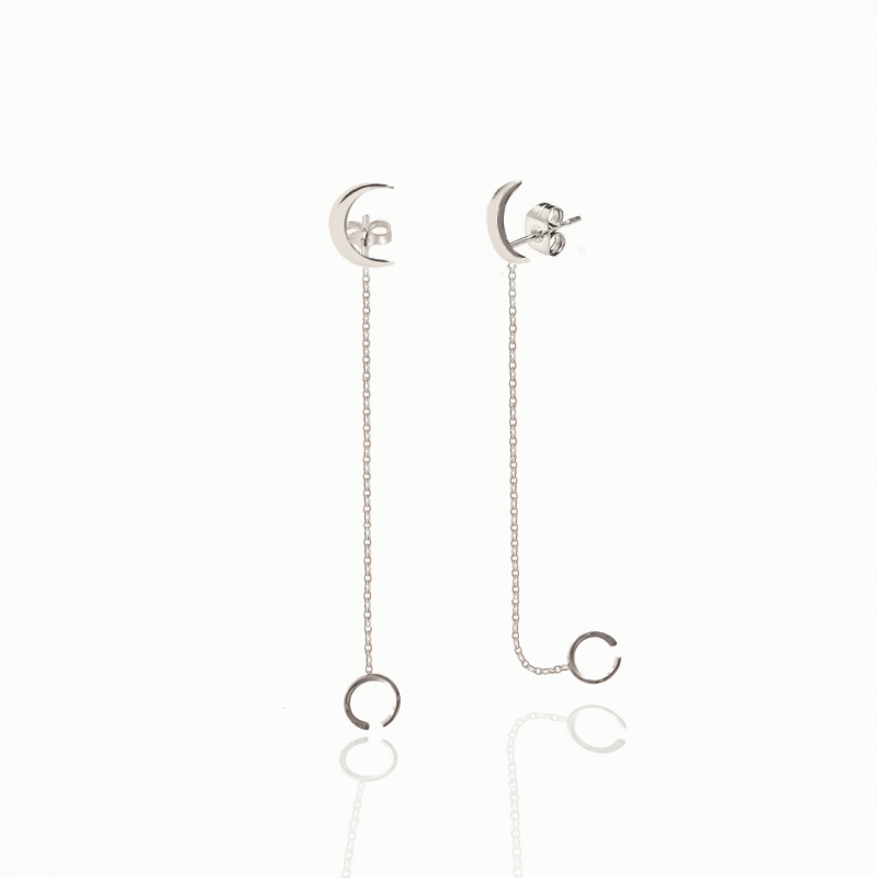 Time loop moon SILVER