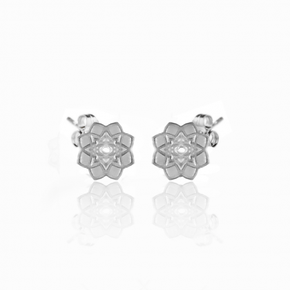 Vata studs Silver