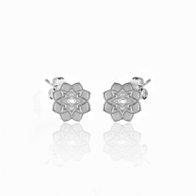 Vata studs Silver