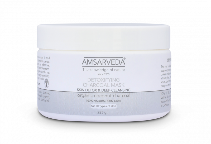 Amsarveda Detoxifying Charcoal Mask