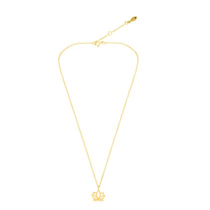 Simplicity Lotus Necklace